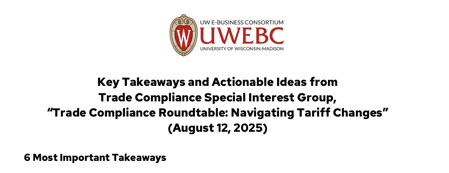 3. UWEBC Trade Compliance Roundtable Key Takeaways thumbnail